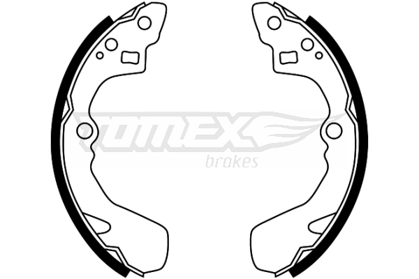 Sada brzdových čeľustí TOMEX Brakes